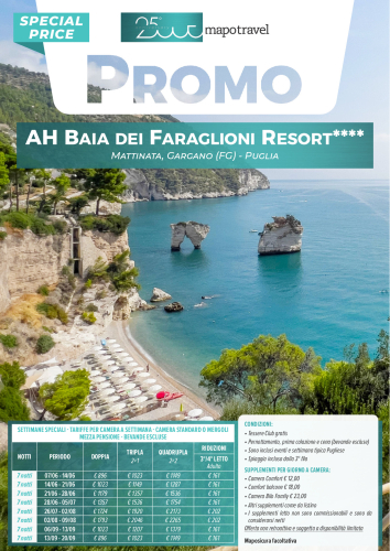 Ah Baia Dei Faraglioni Resort -  Dal 26/07 al 02/08