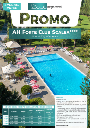 Ah Forte Club Scalea - Dal  2 Agosto al 9 Agosto