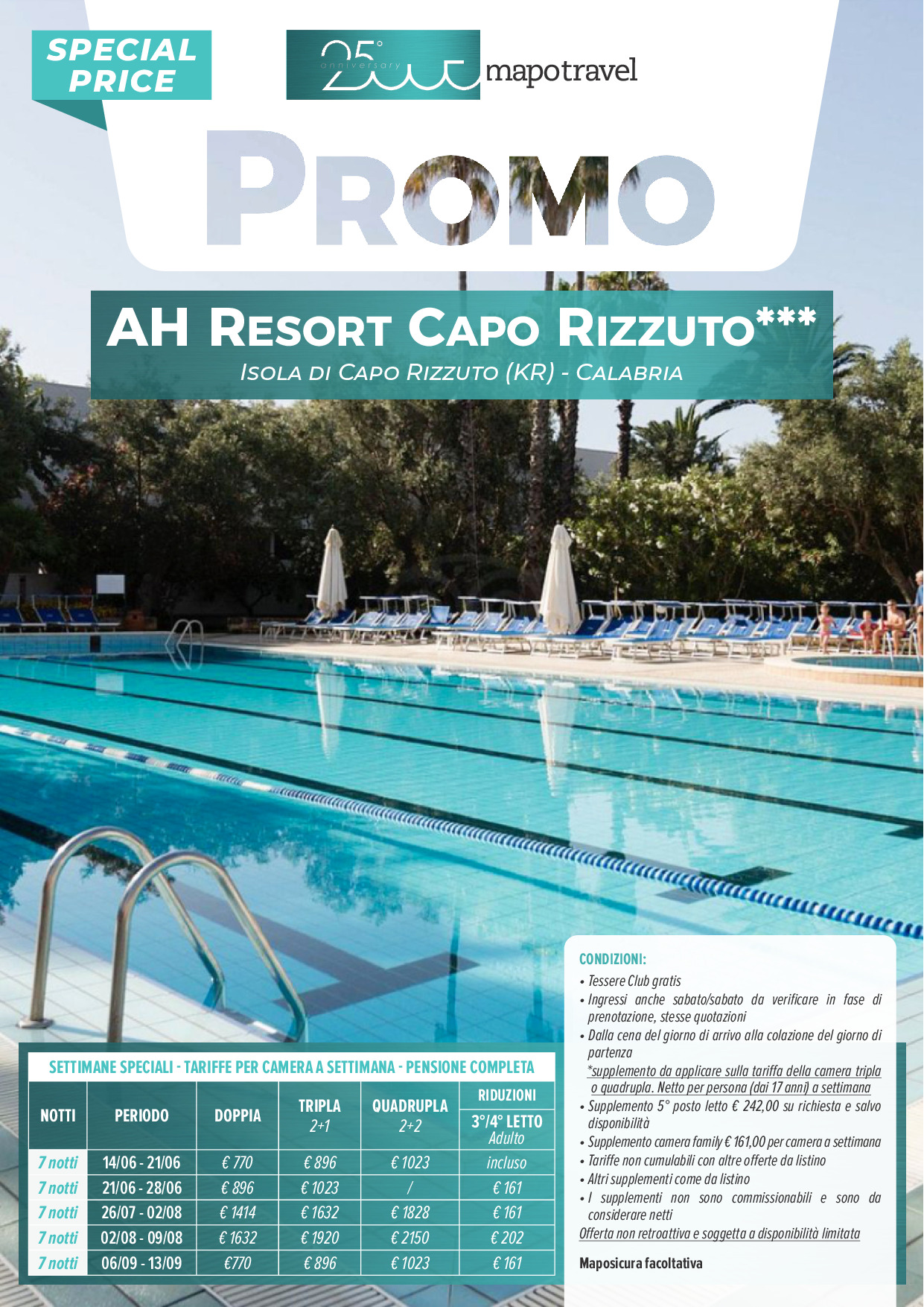 Ah Resort Capo Rizzuto - Dal 06 al 13 Settembre