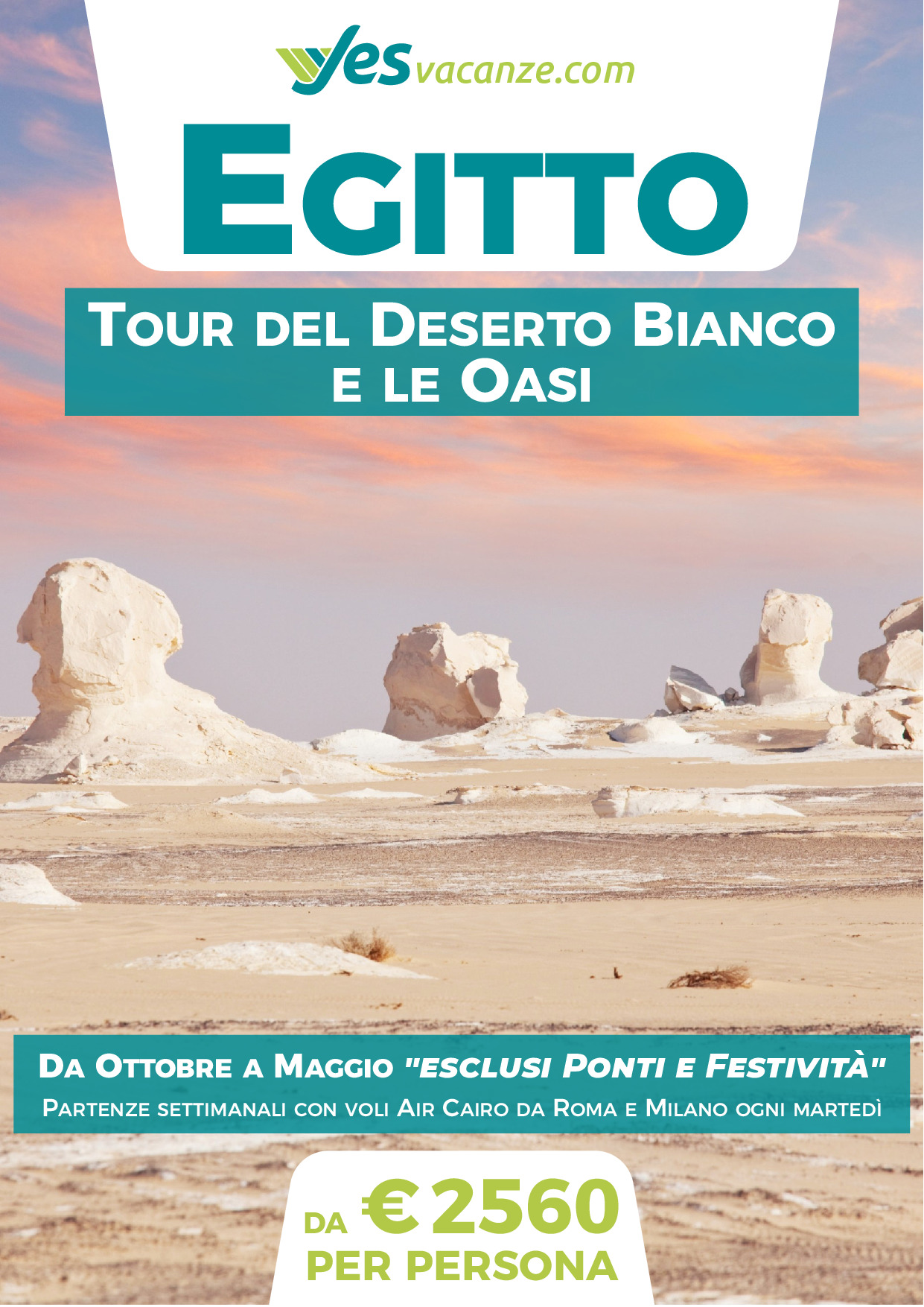 Egitto - Tour del Deserto bianco e le Oasi