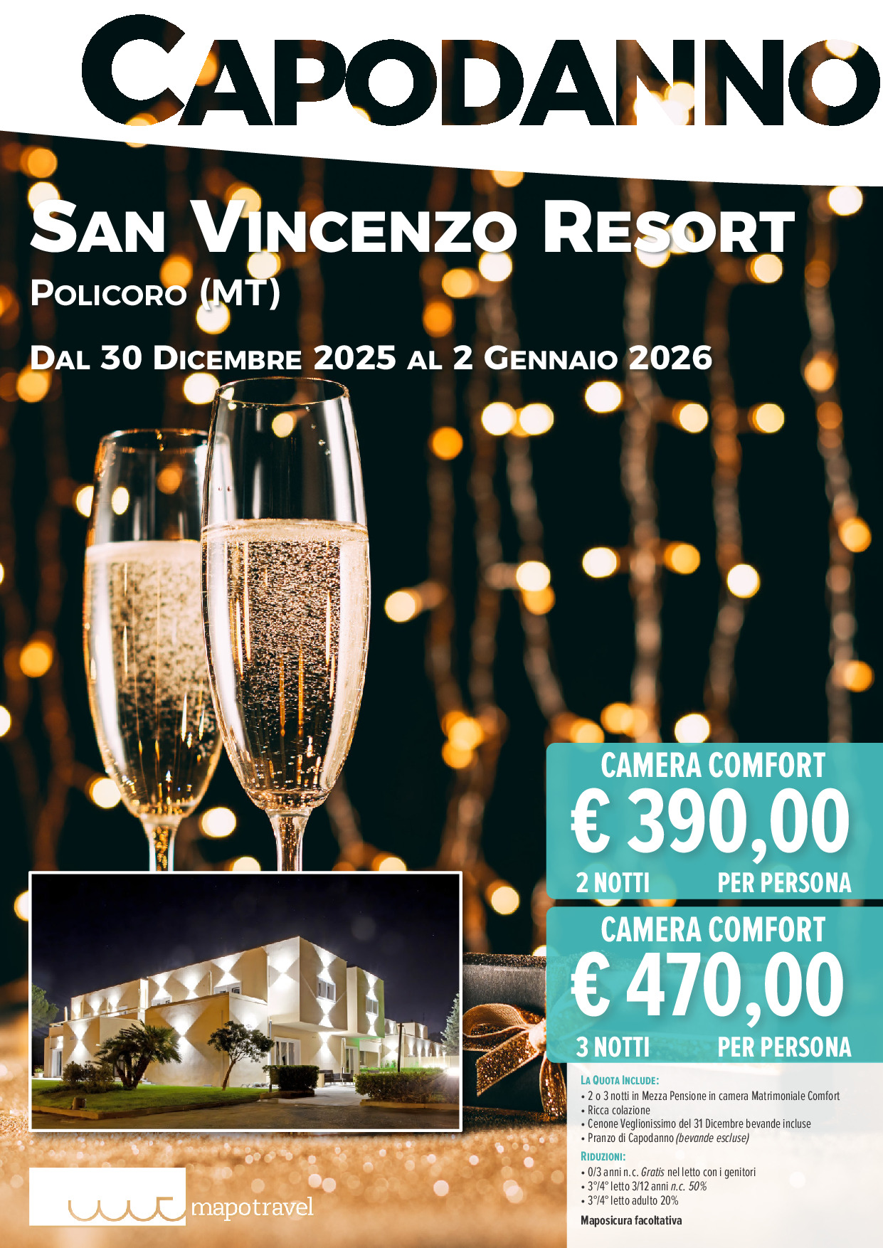 Capodanno a San Vincenzo Resort