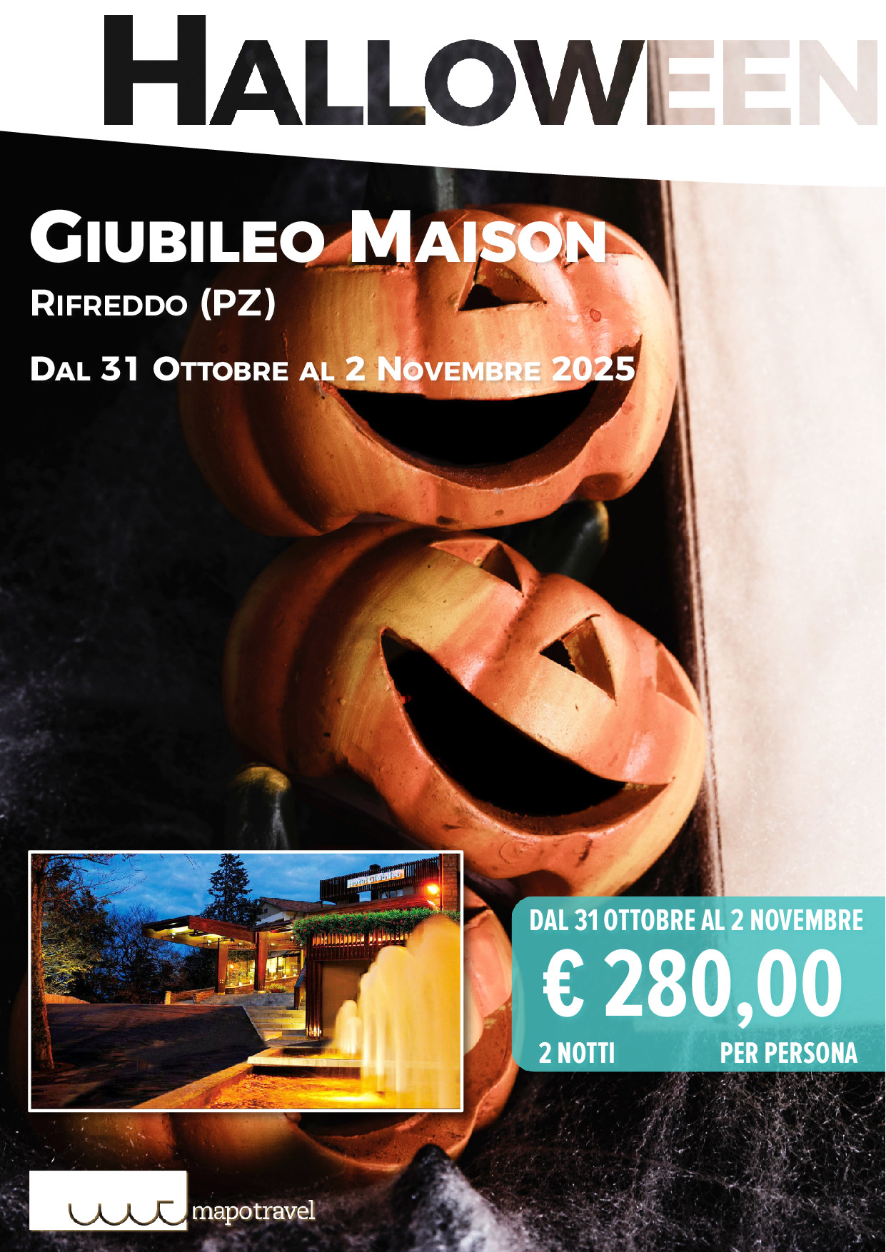 Halloween al Giubileo Maison