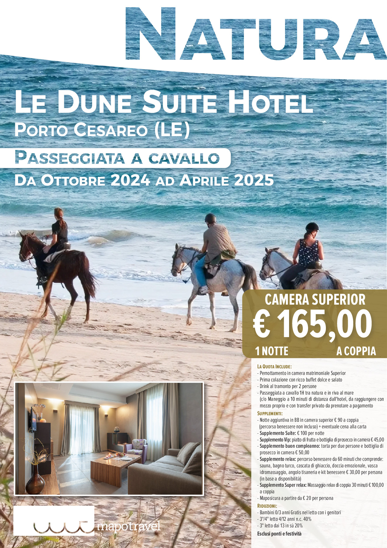 Le Dune Suite Hotel - Passeggiata a cavallo