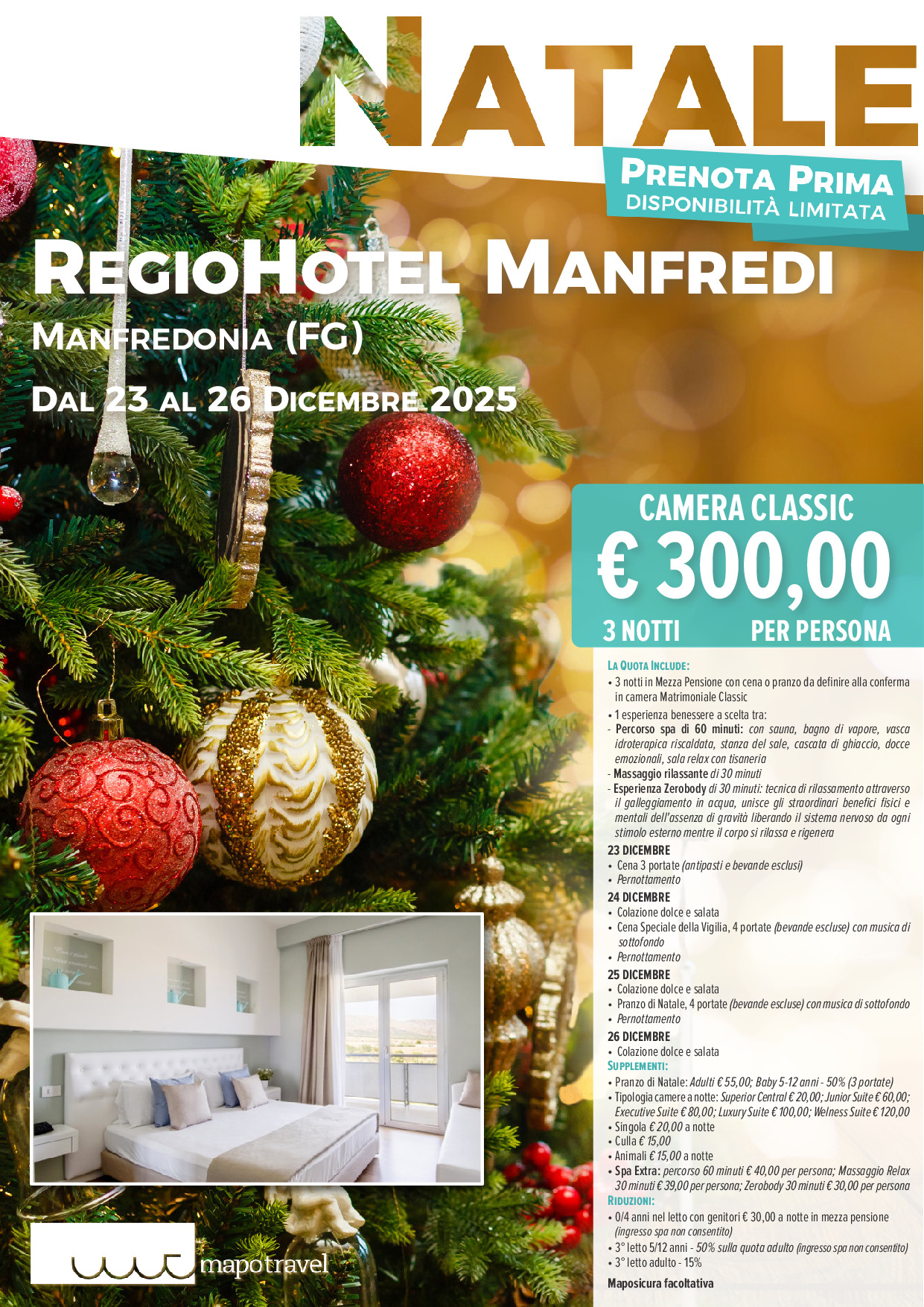 Natale al RegioHotel Manfredi