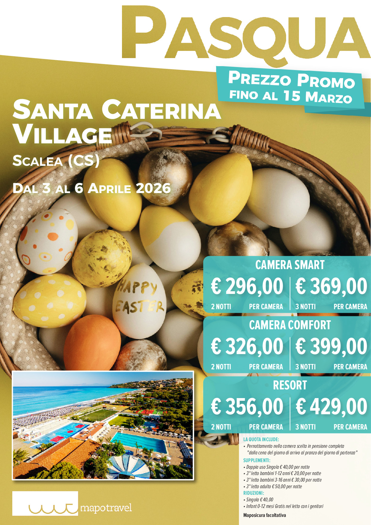 Pasqua a Santa Caterina Village