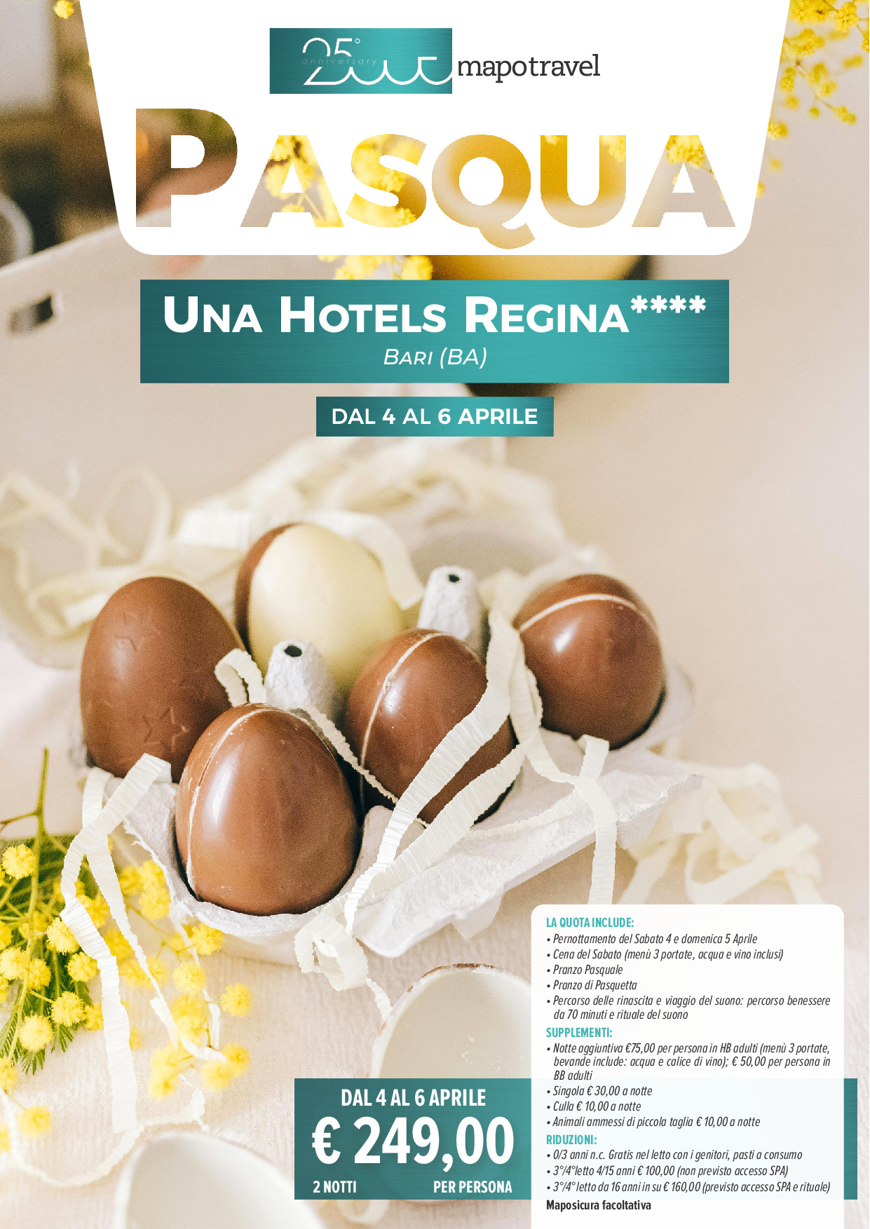 Pasqua a Una Hotels Regina****