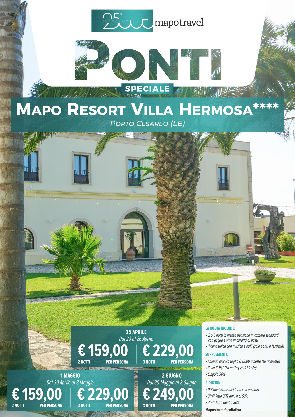 Speciale Ponti al Mapo Resort Villa Hermosa
