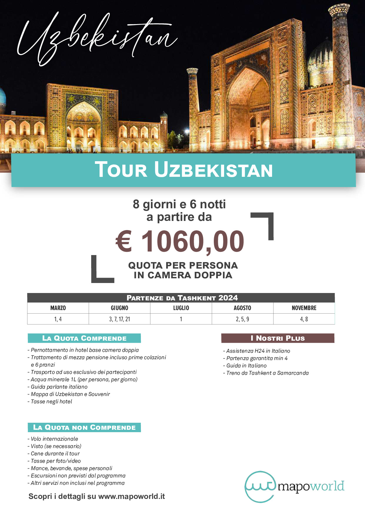 Tour in Uzbekistan