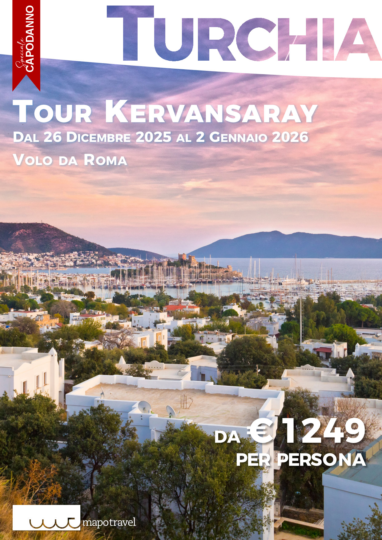 Tour Kervansaray - Volo da Roma