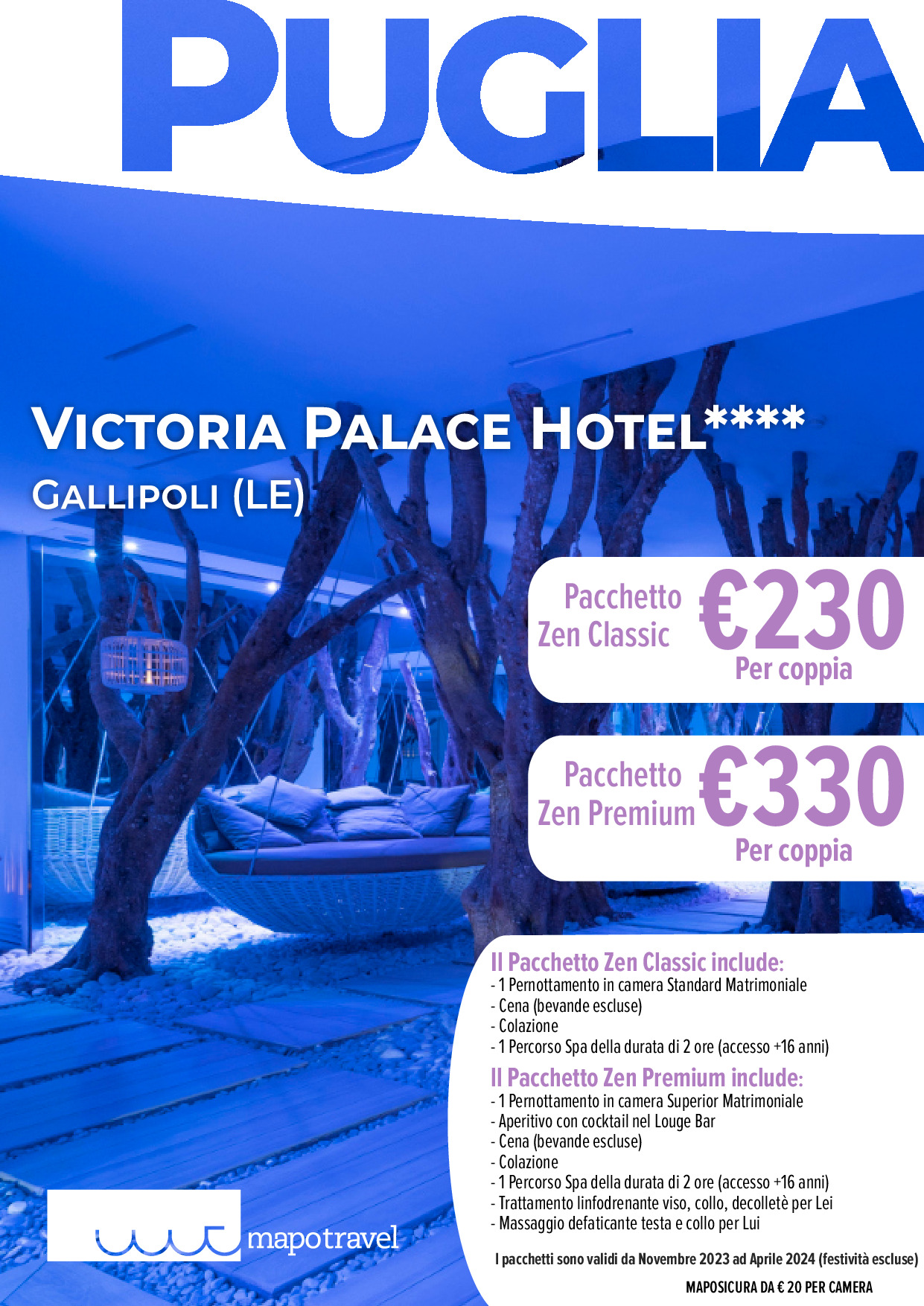 Victoria Palace Hotel - Pacchetti Spa 2023 - 2024